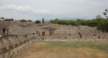 Gladiatorial barracks, Pompeii 2007