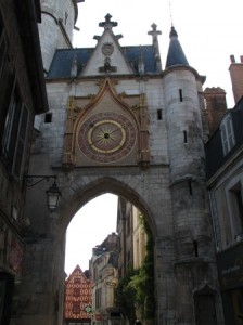 Auxerre clock tower